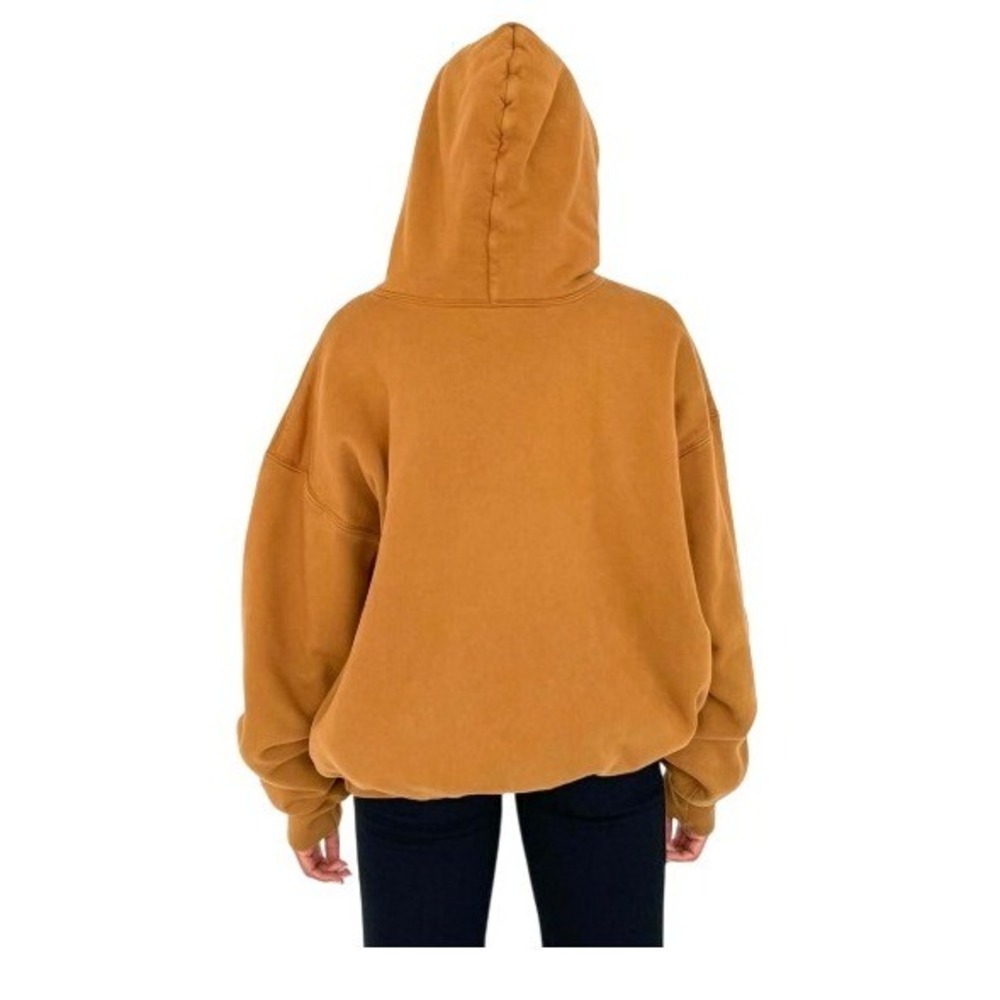 Yeezy Gap Perfect Hoodie Light Brown Double Layered Sweatshirt YZY XS/S - Picture 4 of 9